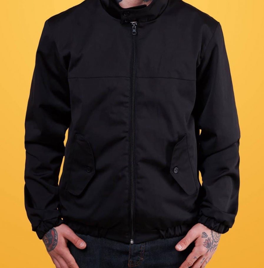 Куртка Harrington jacket black 1